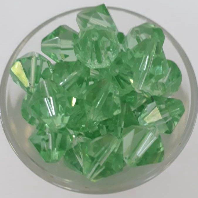 Chinese Crystal Bicone - Peridot 10mm