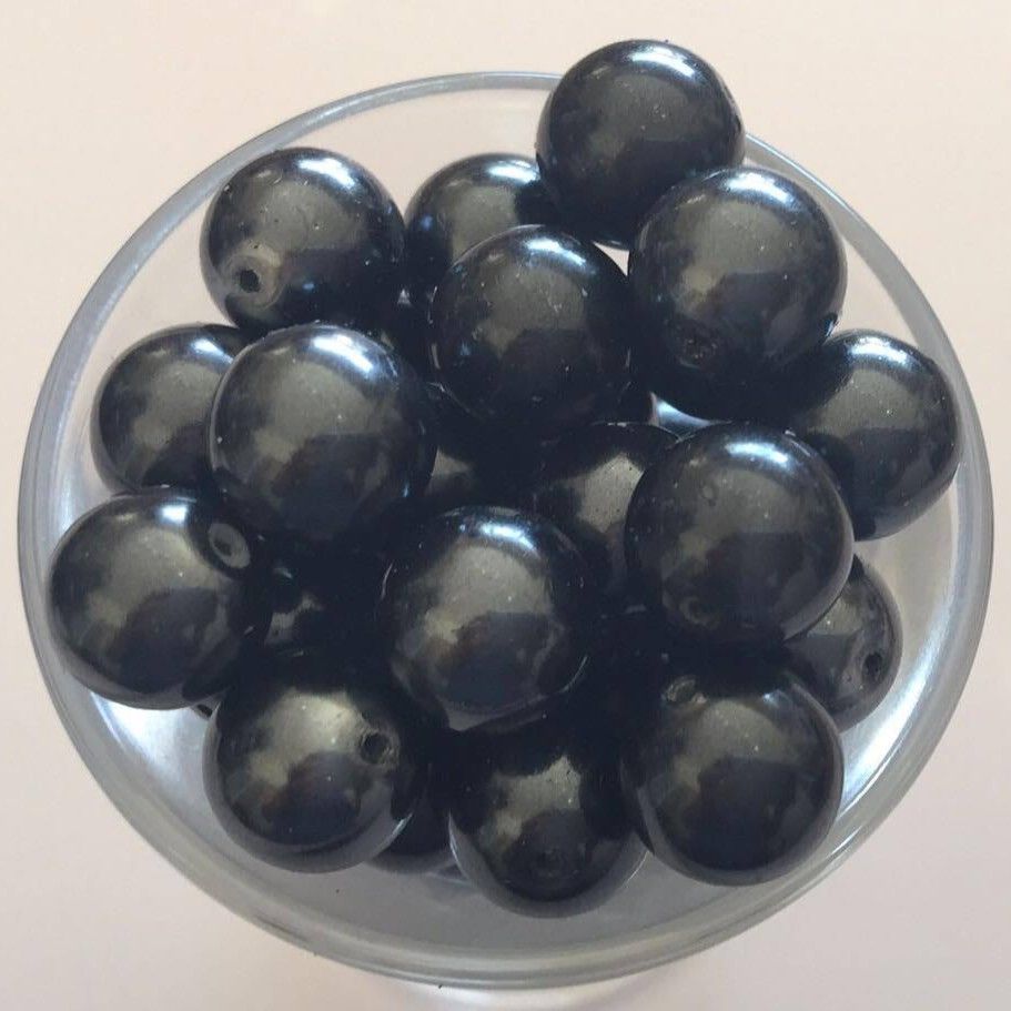Czech GB Pearl - Black 10mm
