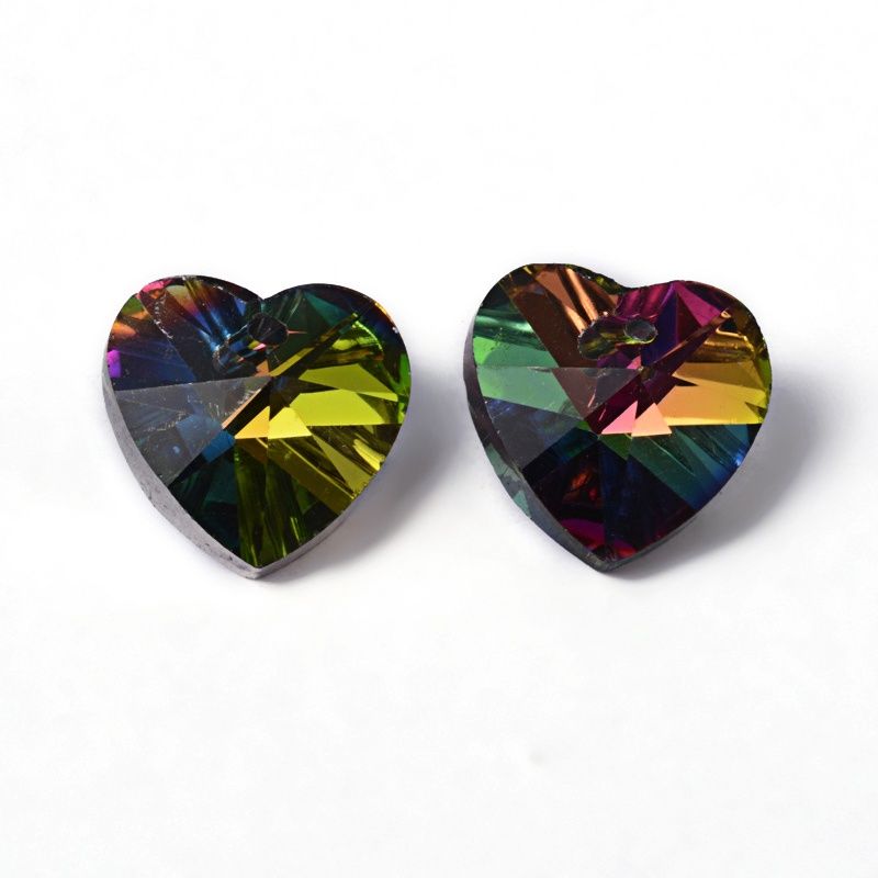 Electroplated Heart - 14mm