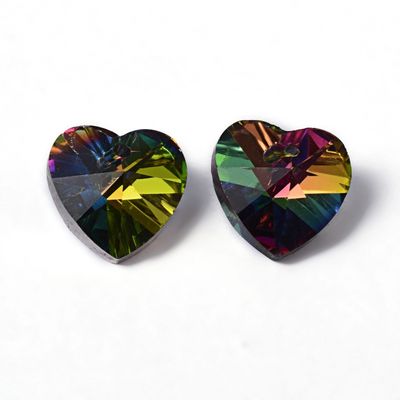 Electroplated Heart - 14mm