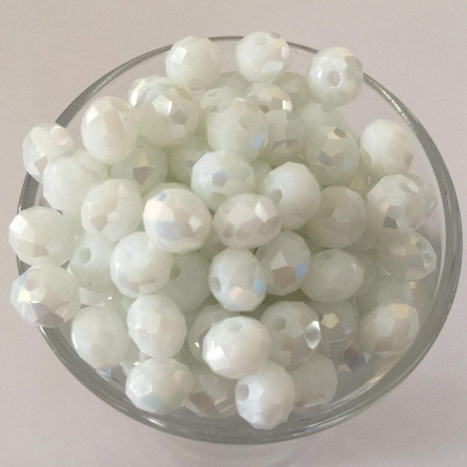 Chinese Cushion - White Lustre 6mm