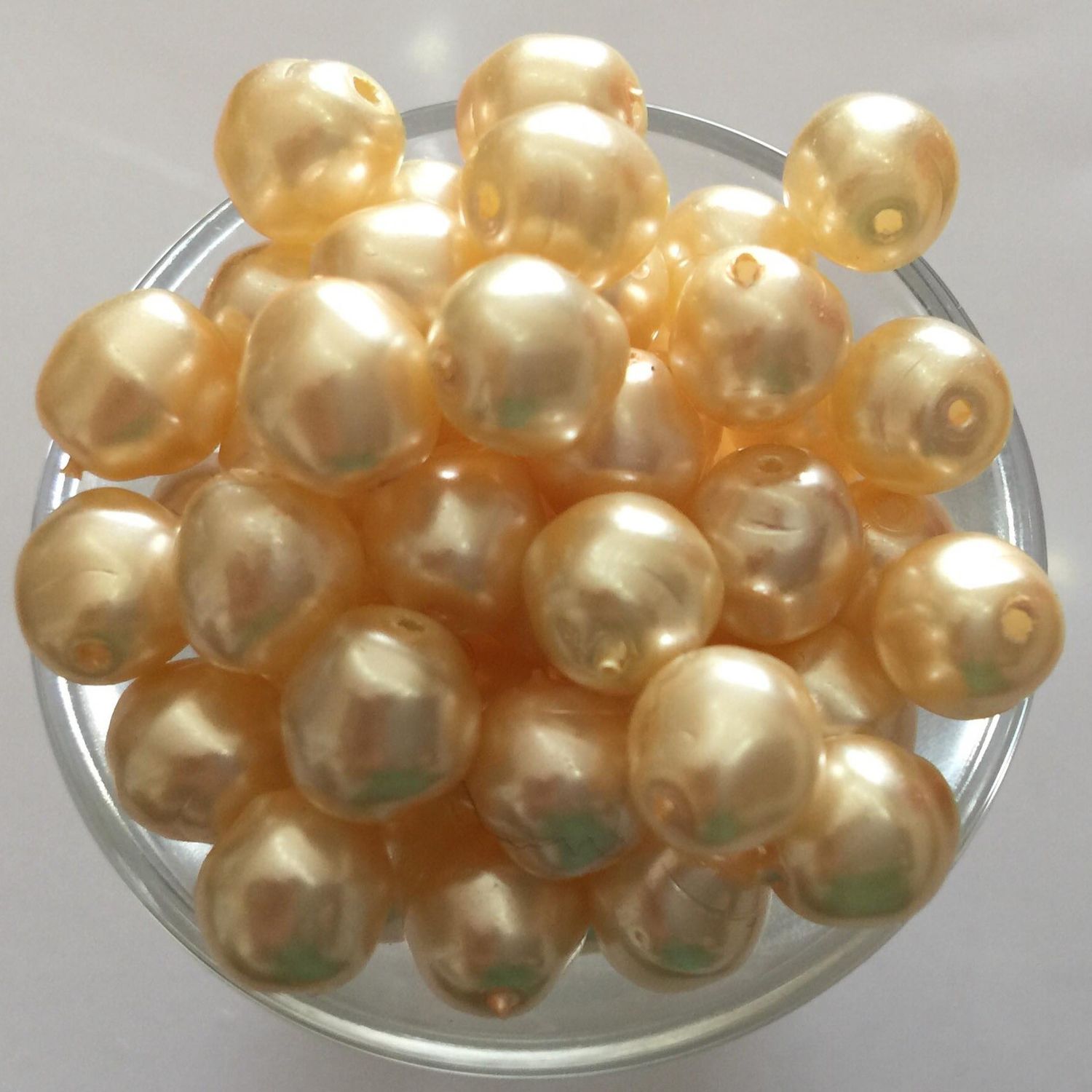 Czech GB Baroque Pearl - Cream 8x7mm