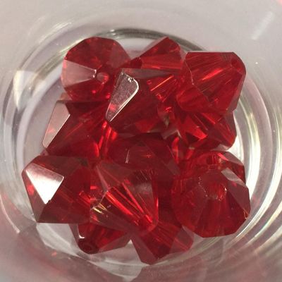 Chinese Crystal Bicone - Siam 10mm