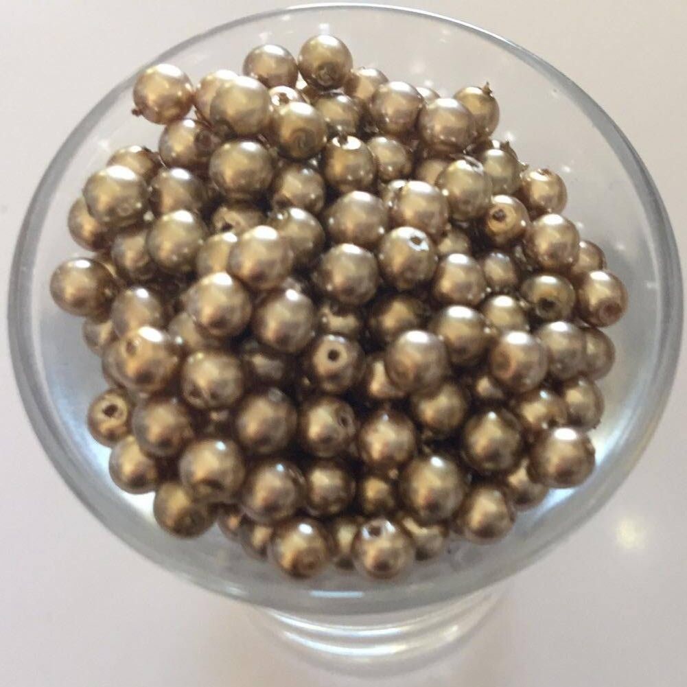 Czech GB Pearl - Cocoa 4mm