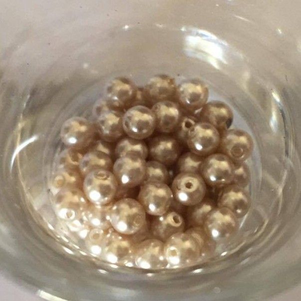 Czech GB Pearl - White 4mm