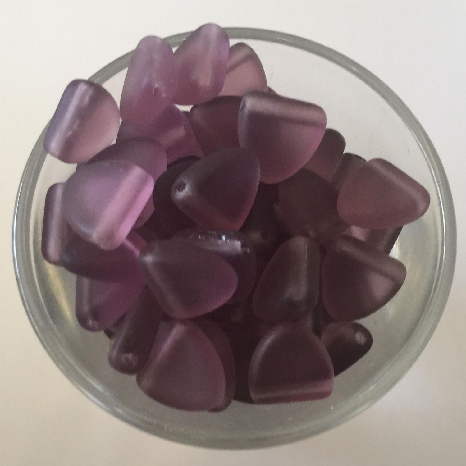 Czech Tri Drop - Matt Purple 10mm