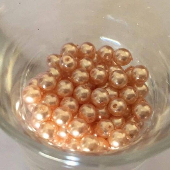 Czech GB Pearl - Pale Pink  4mm