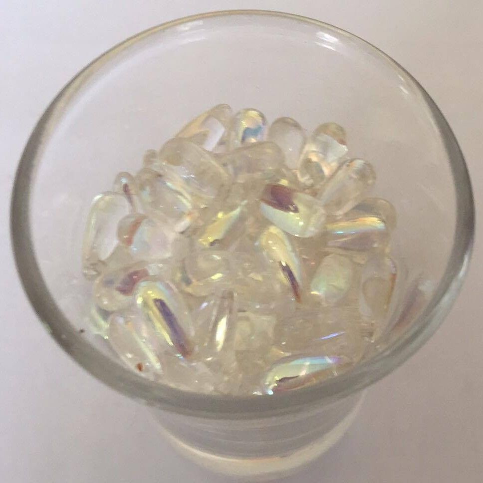 Tear Drop - Clear AB 10x5mm