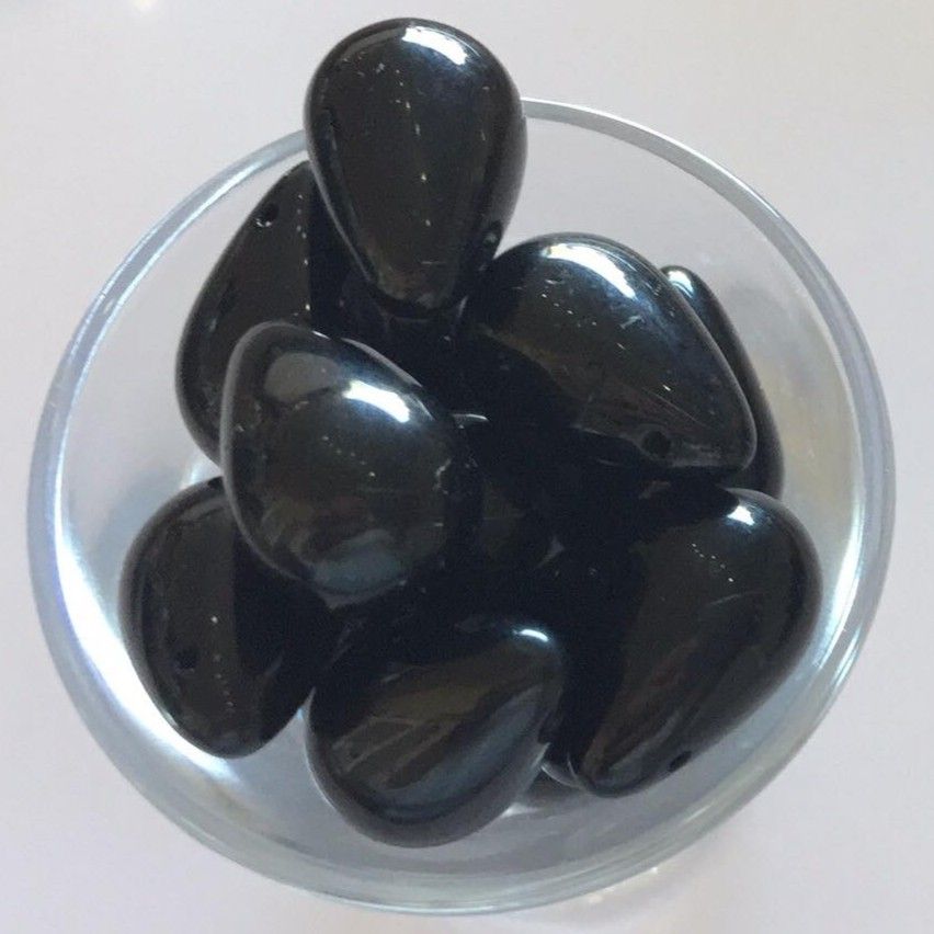 Teardrop - Black 10mm