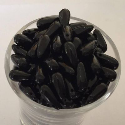 Tear Drop - Jet 10x5mm