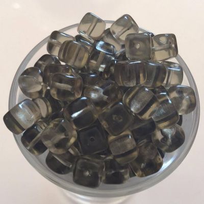 Czech Cube - Black Diamond 5x7mm