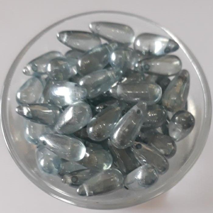 Teardop - Blue Luster 10x5mm