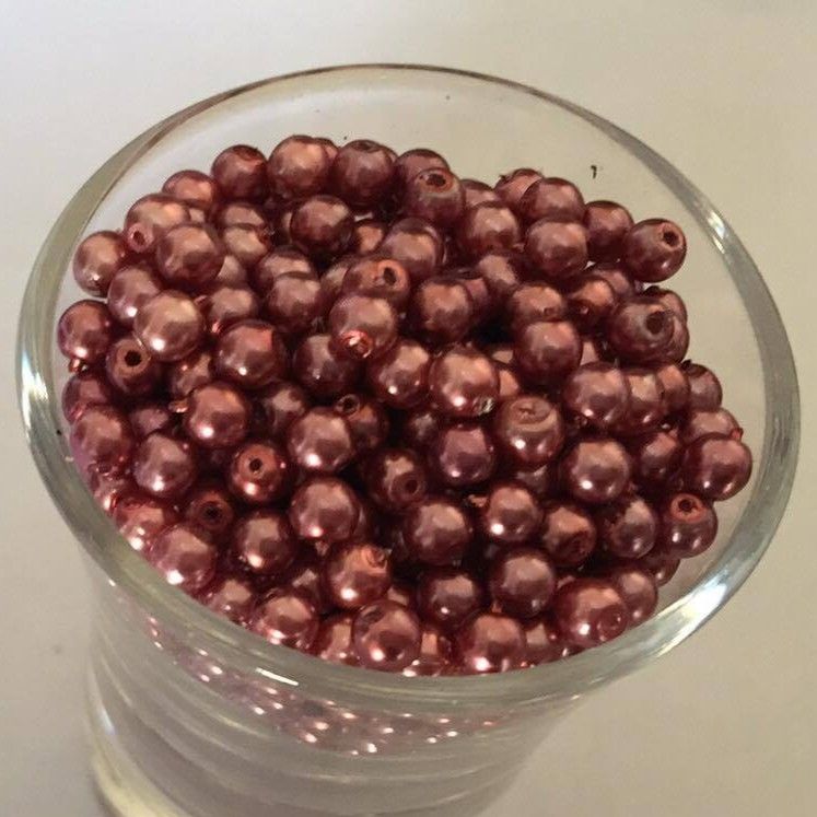 Czech GB Pearl - Fuchsia 4mm