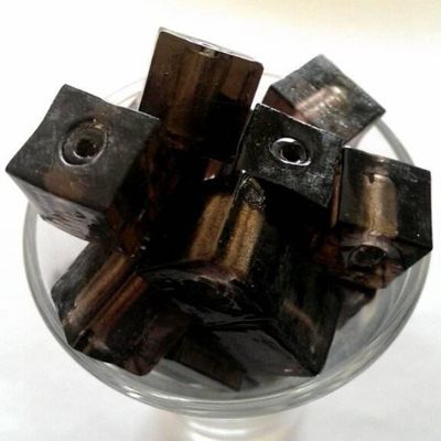 Chinese Foil Cube - Black Diamond 12mm