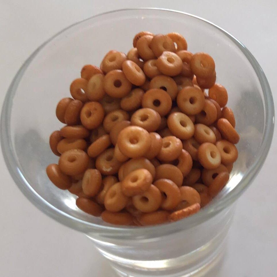 Bone Disc - Ginger 4mm