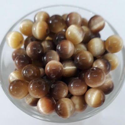 Fiberoptic - Light Brown 6mm