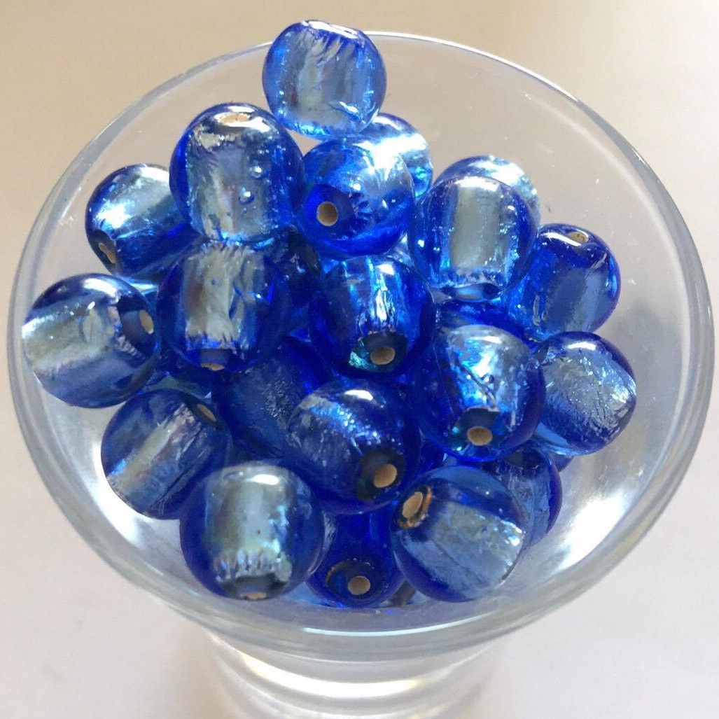 Czech Foil - Blue 8mm