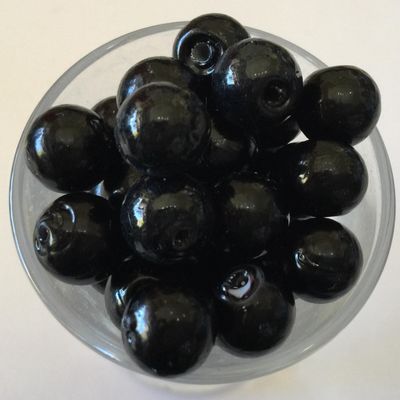 Chinese Round - Black 10mm