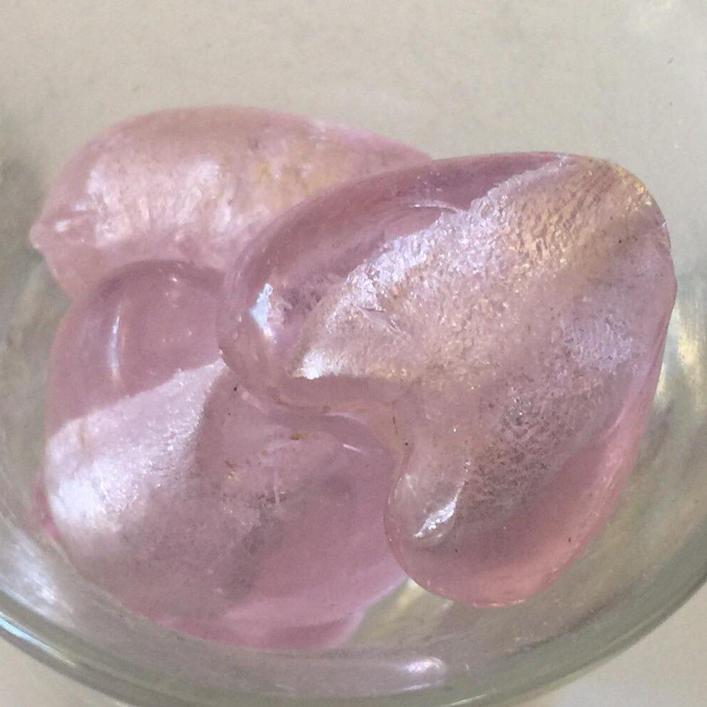 Chinese Foil Heart - Pink 20mm