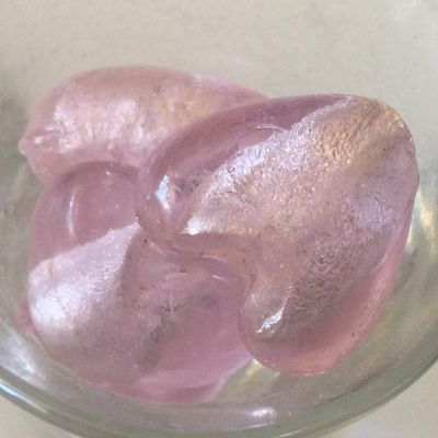 Chinese Foil Heart - Pink 20mm