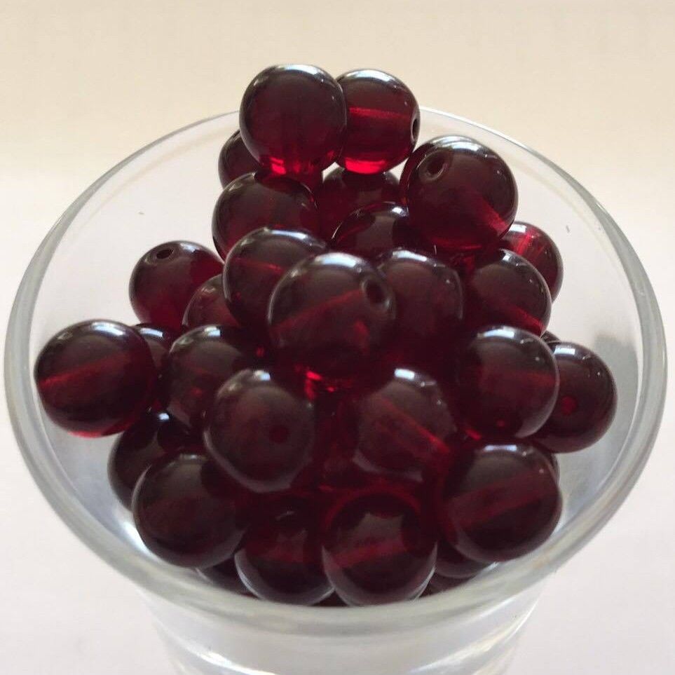 Czech Tiff - Garnet 8mm