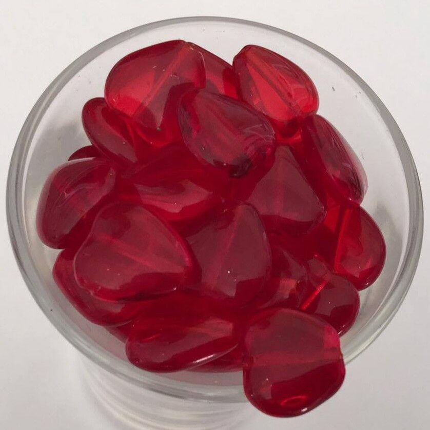 Czech Heart - Red 12mm