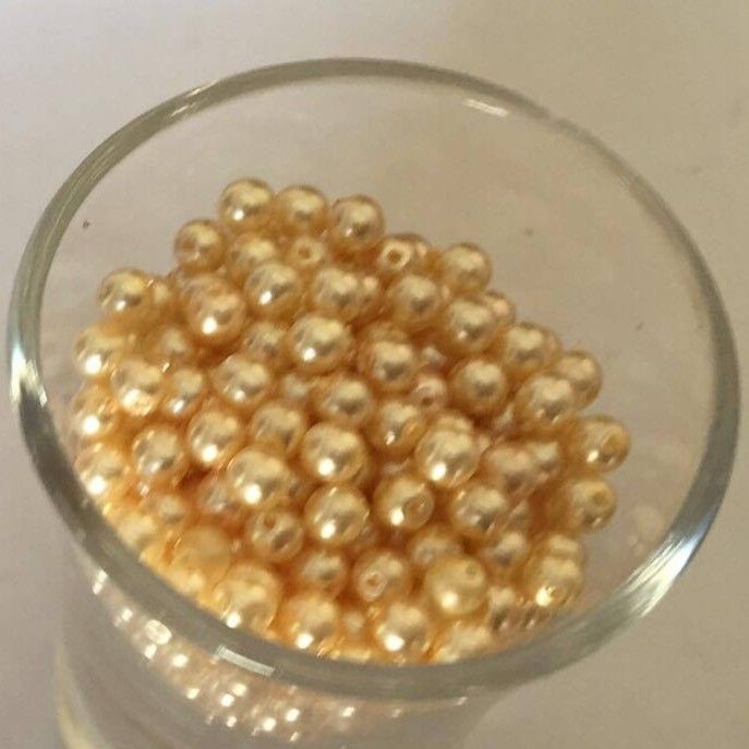Czech GB Pearl - Palest Pink 4mm