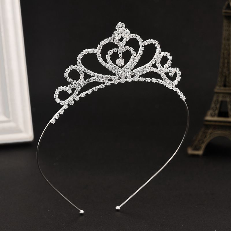 Rhinestone Tiara Headband (S)