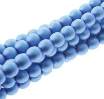 Czech GB Pearl - Matte Persian Blue 2mm