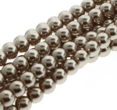 Czech GB Pearl - Matte Champagne 2mm