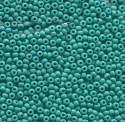 Seed Bead Czech Glass - Green Turquoise 11/0 (Per 5gm)