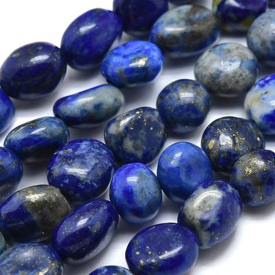 Lapis Lazuli Tumbled Nuggets - ~10x7mm