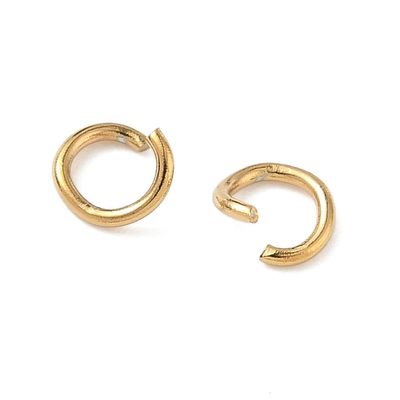18K Gold Plated 304 SS Jump Ring - 5mm