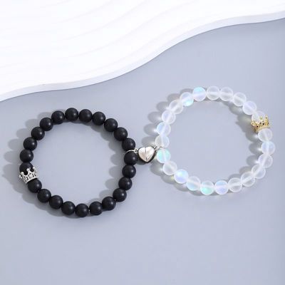 Magnetic His &amp; Hers Bracelet (2 Piece Set)