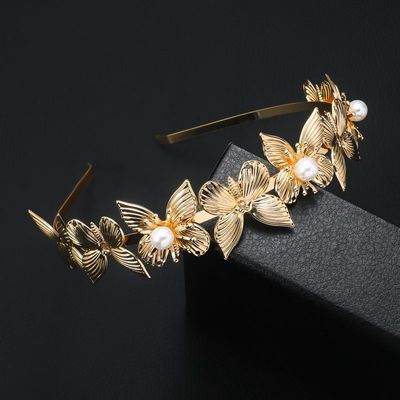 Butterfly Headband - Gold