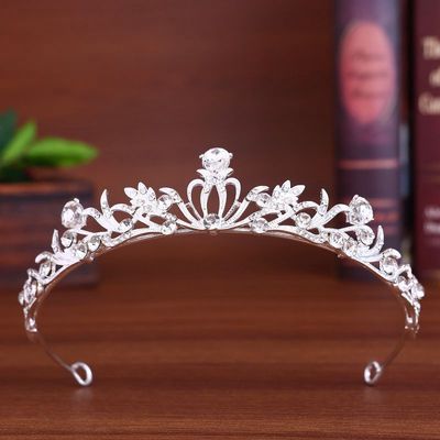 Simple Ice Queen Tiara - Clear Crystal