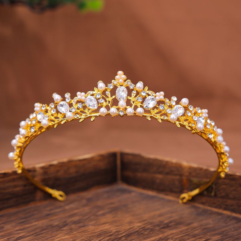 Gorgeous Gold Travel Tiara