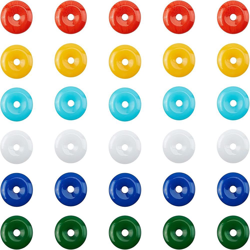Resin Donut - Mixed 25mm