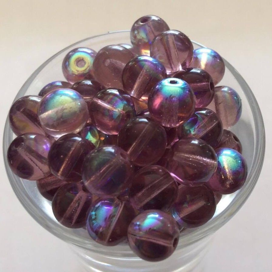 Czech Tiff - Light Amethyst AB 8mm