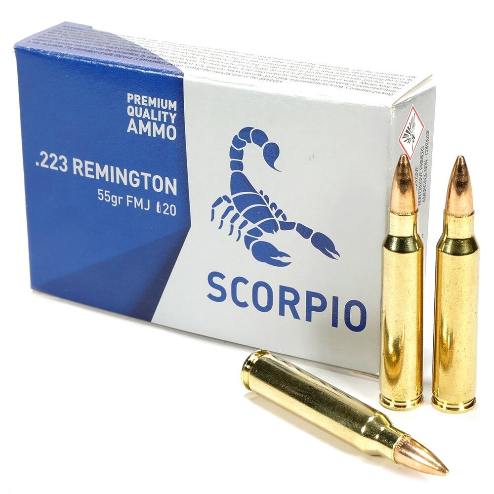 STV .223, 55GR FMJ, 20RD/BX,