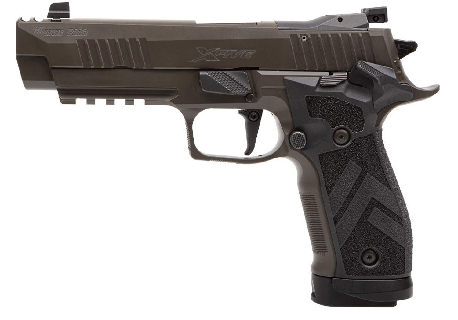 SIG Sauer P226 XFive 9mm Luger Semi Auto Pistol Gray, 798681639755, 226X5-9-LEGION