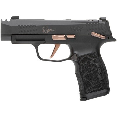 SIG SAUER P365 ROSE XL COMP HANDGUN 9MM LUGER 12RD MAGAZINES(2) 3.1" BARREL &amp; VAULTEK PISTOL SAFE, 798681679973, 365XL-9-ROSE-MS