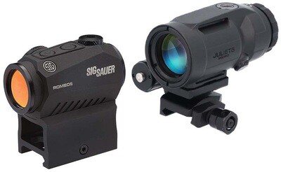 Sig Sauer Romeo5XDR GEN II 5x24mm Combo Kit, Black, 798681684458, SORJ5X201