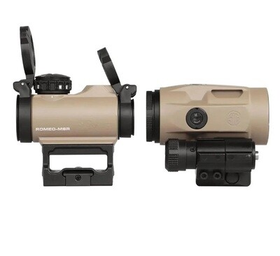 Sig Sauer Romeo and Juliet Combo Kit 1x20mm 2 MOA Red Dot 3X Flip-to-Side Magnifier Absolute Co-Witness FDE, 798681653577, SORJ72011