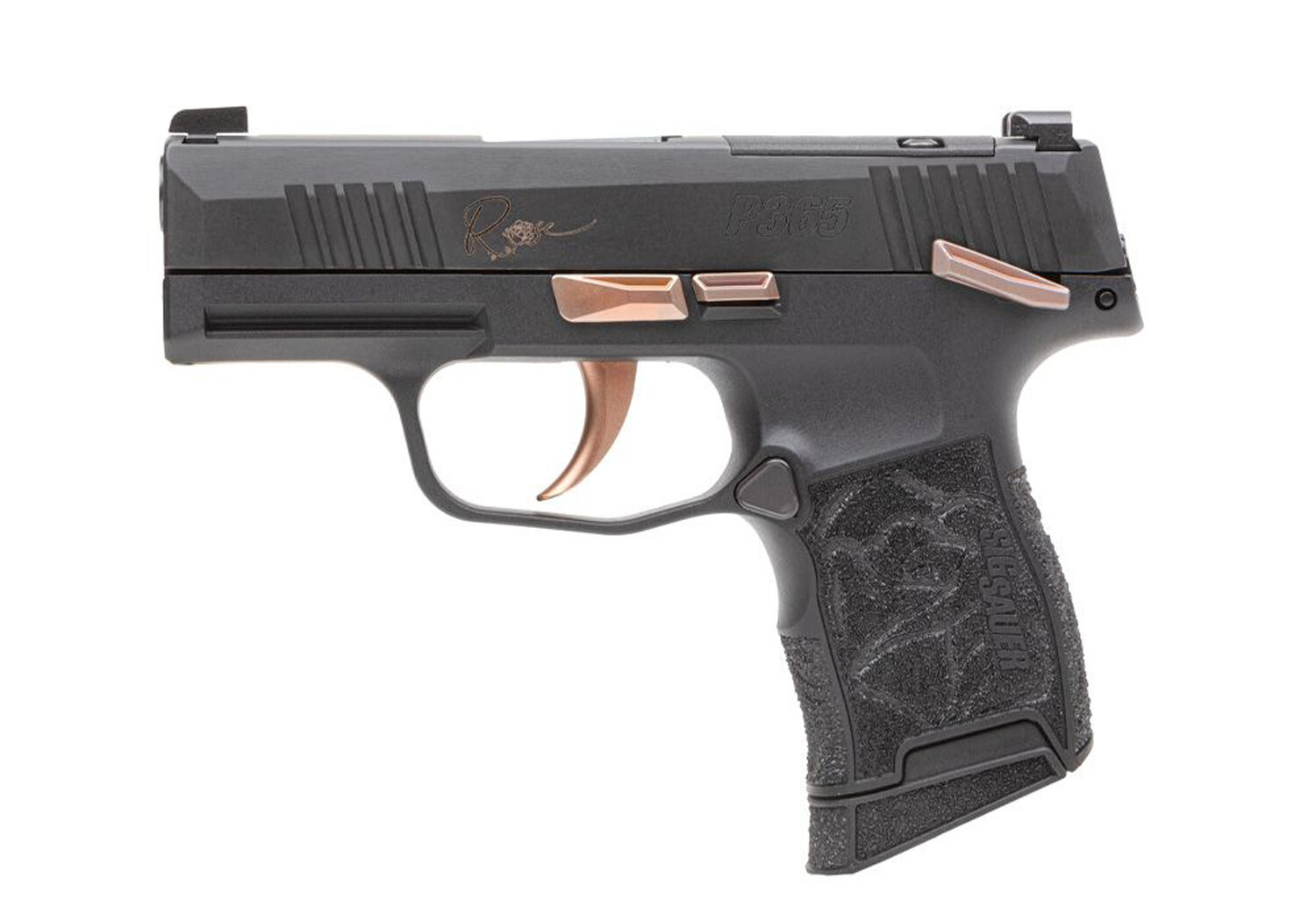 SIG P365 380ACP ROSE PSTL M.S. 2-10RD OPTIC RDY