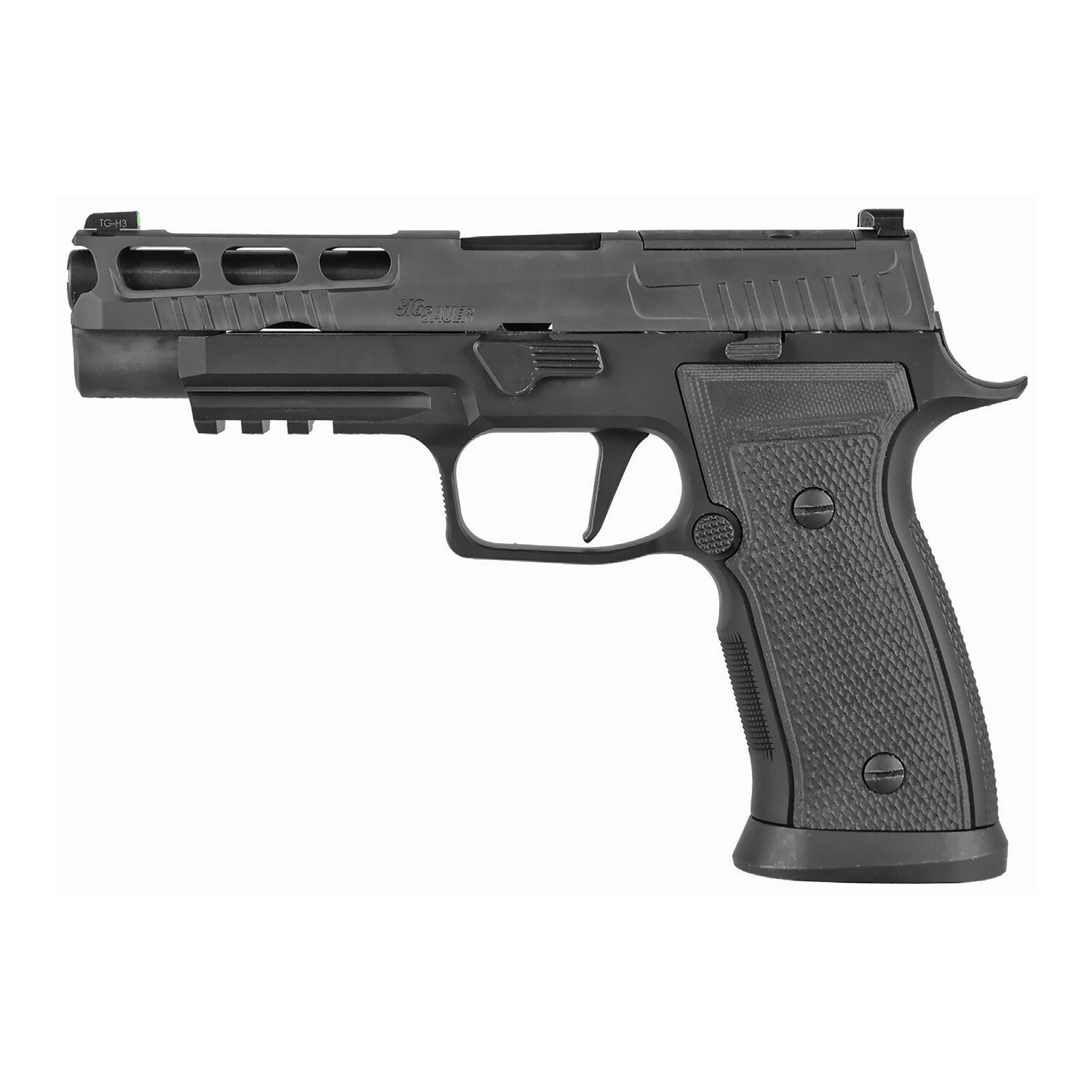 SIG SAUER P320 AXG PRO OPTICS READY 9MM PISTOL, BLACK, 798681654475, 320AXGF-9-BXR3-PRO-R2