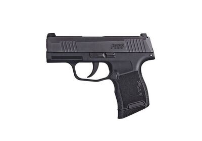 SIG SAUER P365 3&quot; 10RD BK NS MS, 798681607341, SSW3659BXR3MS