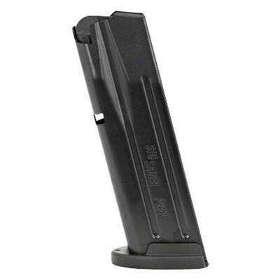 SIG Sauer P250/P320 Full Size Magazine 9mm Luger 17 Rounds Steel Black, 798681505098, MAG-MOD-F-9-17