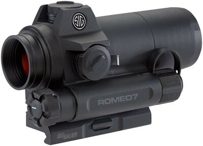 SIG Sauer Romeo7 2 MOA Red Dot Optic AR-15 Mount Graphite Black, 798681521388, SOR71001