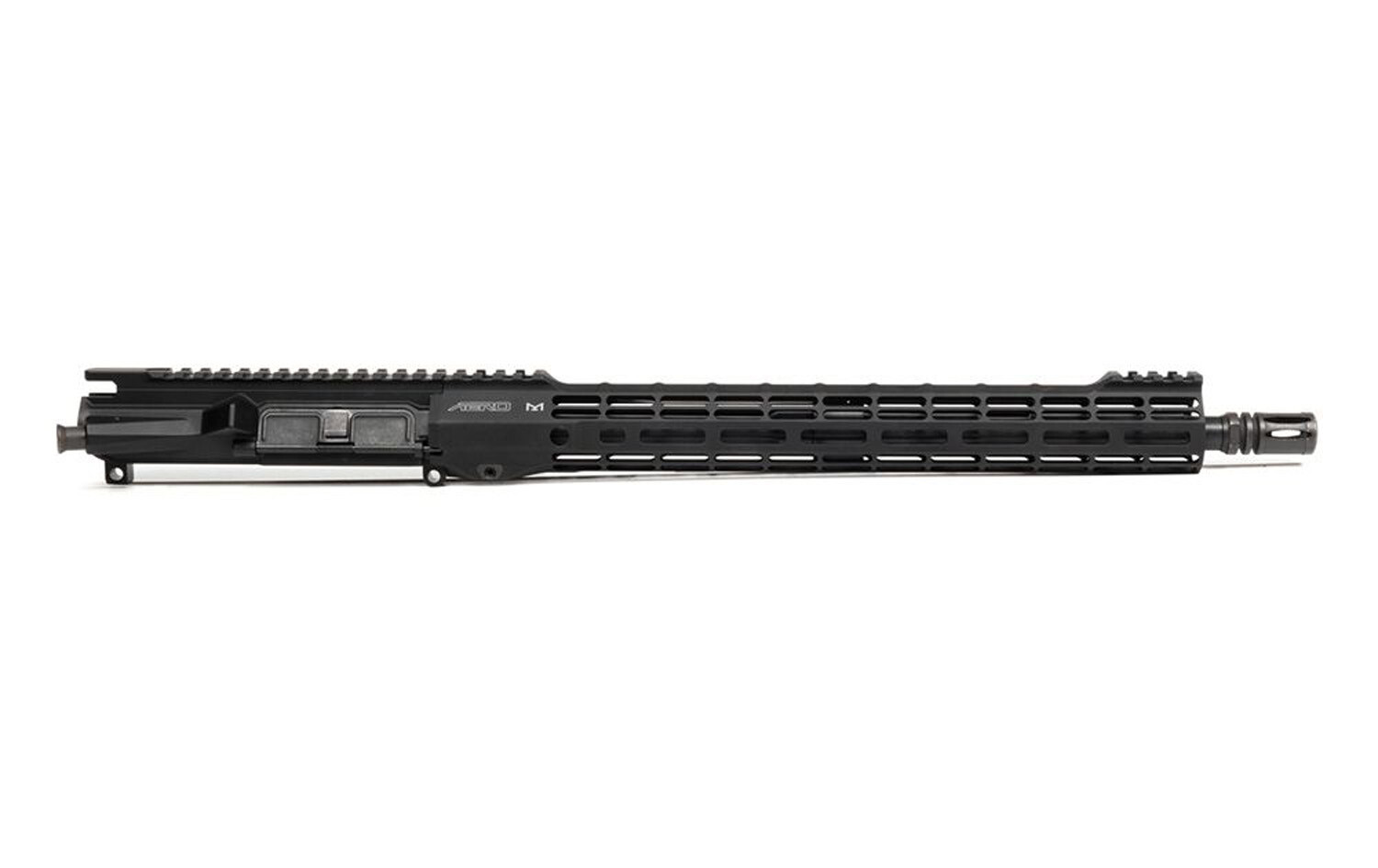 M4E1 THREADED COMPLETE UPPER, 16&quot; 5.56 M4 BARREL, 15&quot; M-LOK ATLAS S-ONE HANDGUARD - ANODIZED BLACK  0840014601424 APAR700305M6